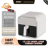 HOIIY 6L Visible Air Fryer with product details on a kitchen counter