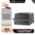 HOIIY 12 inch Pizza Air Fryer with product details on a kitchen counter