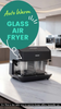 HOIIY 8L glass air fryer Auto-Warm function specifically designed for Singapore work-from-home situations.