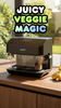 Juicy Veggie Delight with Singapore HOIIY 8L Glass Air Fryer