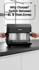Why Choose? Switch Between 8L & Dual Zones! | HOIIY Singapore 8L Glass Air Fryer