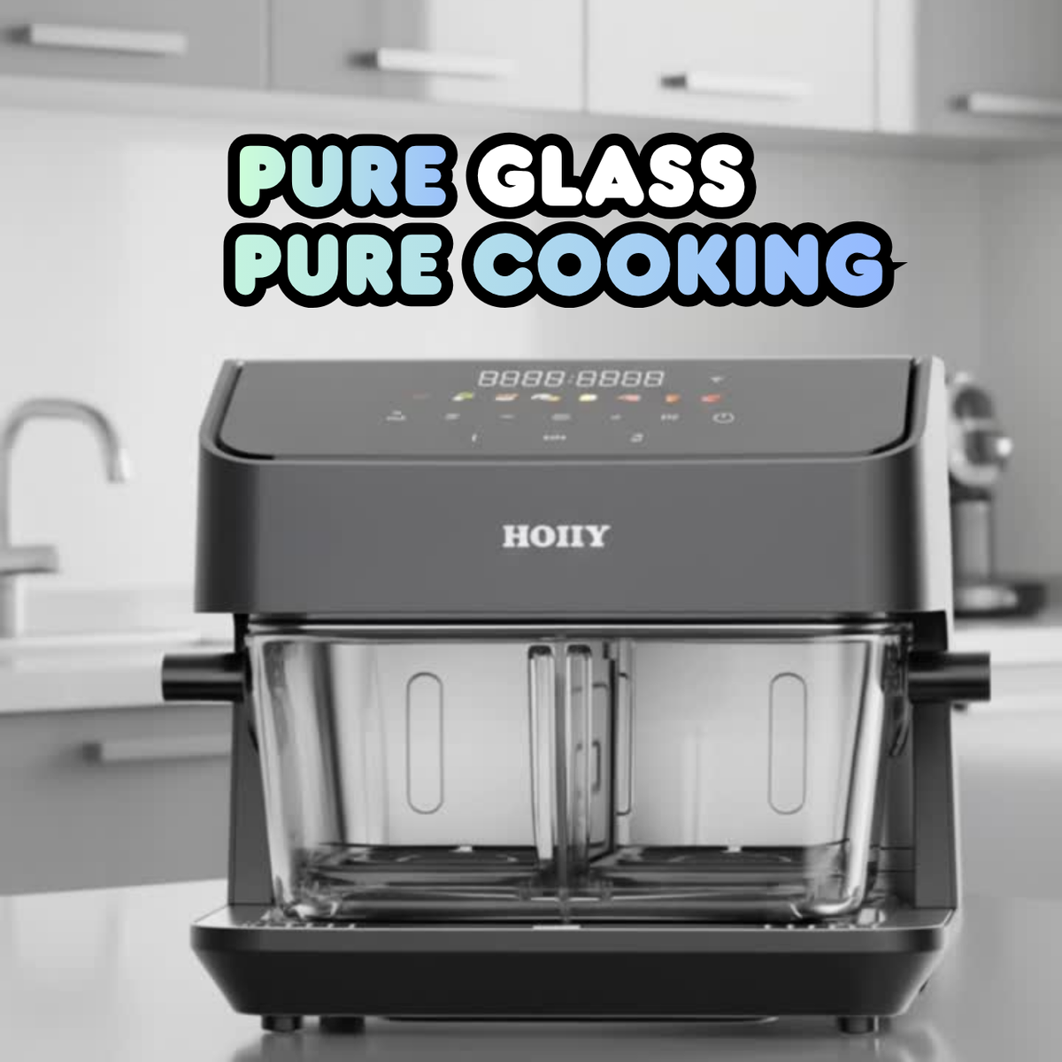 Is it time to toss your coated air fryer? HOIIY 8L Pure Glass Air Fryer Review
