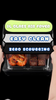 Easy clean zero scrubbing with HOIIY Singapore 8L Glass Air Fryer