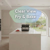 HOIIY Singapore 8L glass air fryer fry and bake together with touch and smart app control.